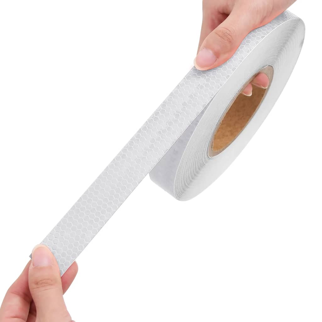 Reflektirajuća traka bijela 2,5 cm x 50 m PVC