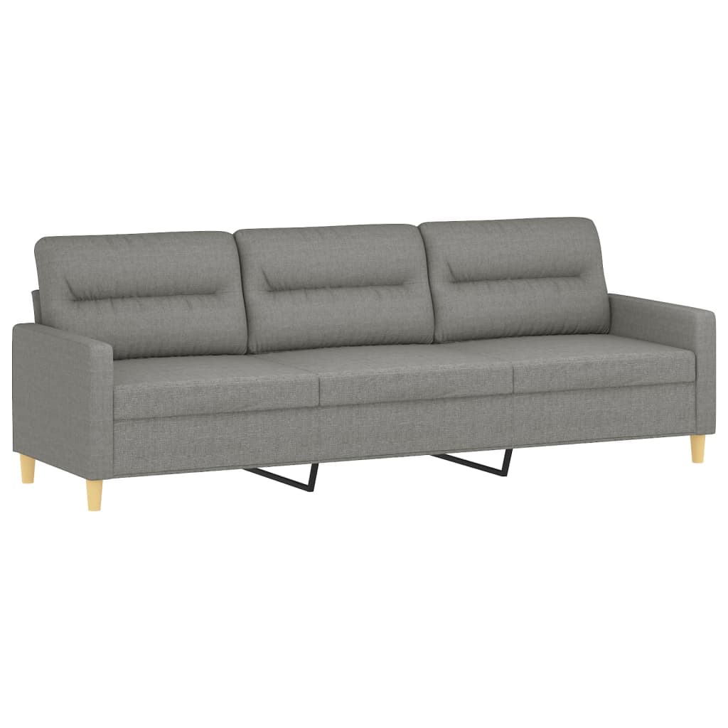 Trosjed od tkanine tamnosivi 210 cm