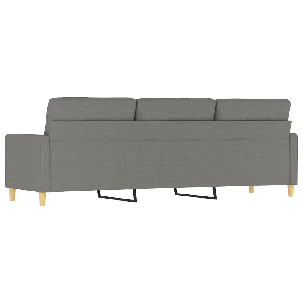 Trosjed od tkanine tamnosivi 210 cm