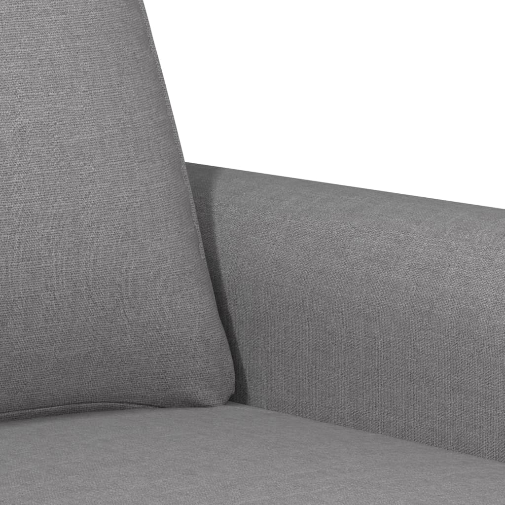 Fotelja svjetlosiva 60 cm od tkanine