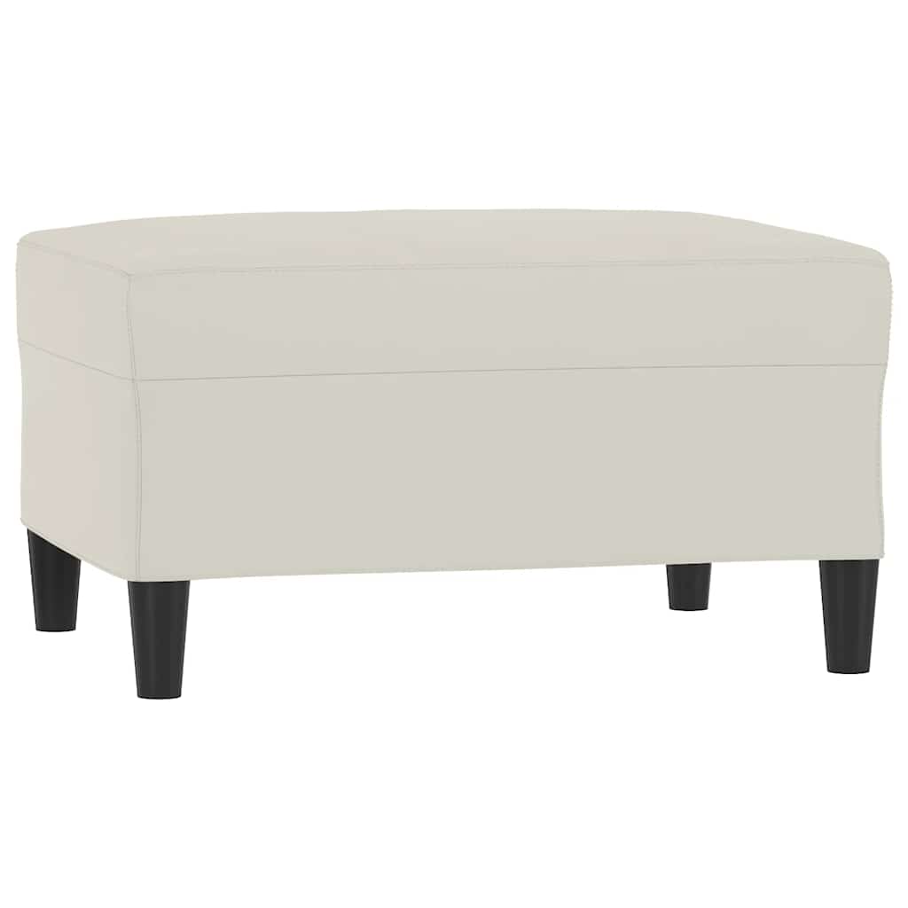 Tabure Krem 70 x 55 x 41 cm baršunasti