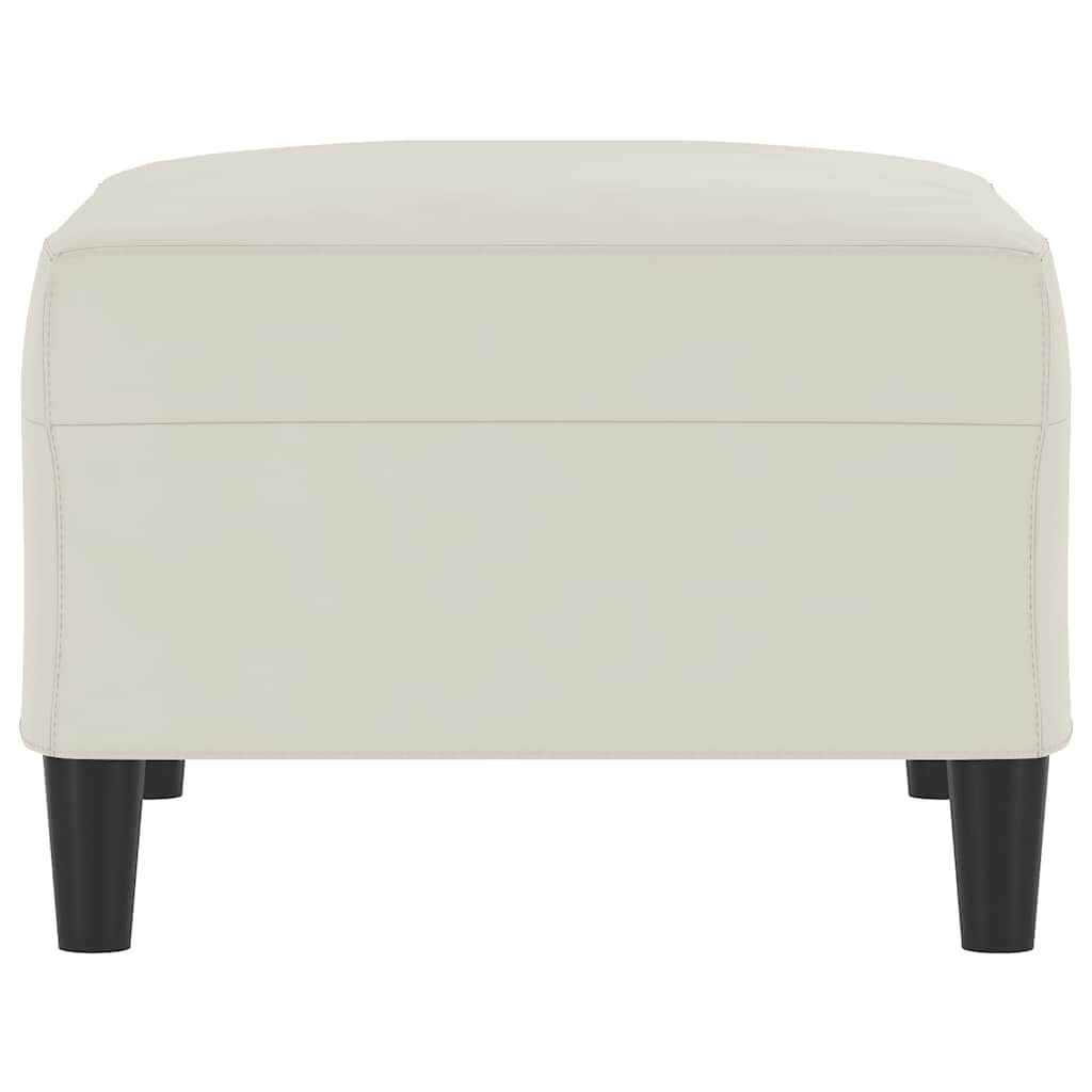 Tabure Krem 70 x 55 x 41 cm baršunasti