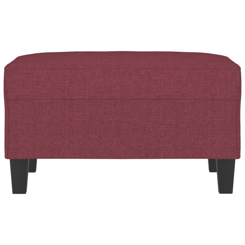Tabure crvena boja vina 70 x 55 x 41 cm od tkanine