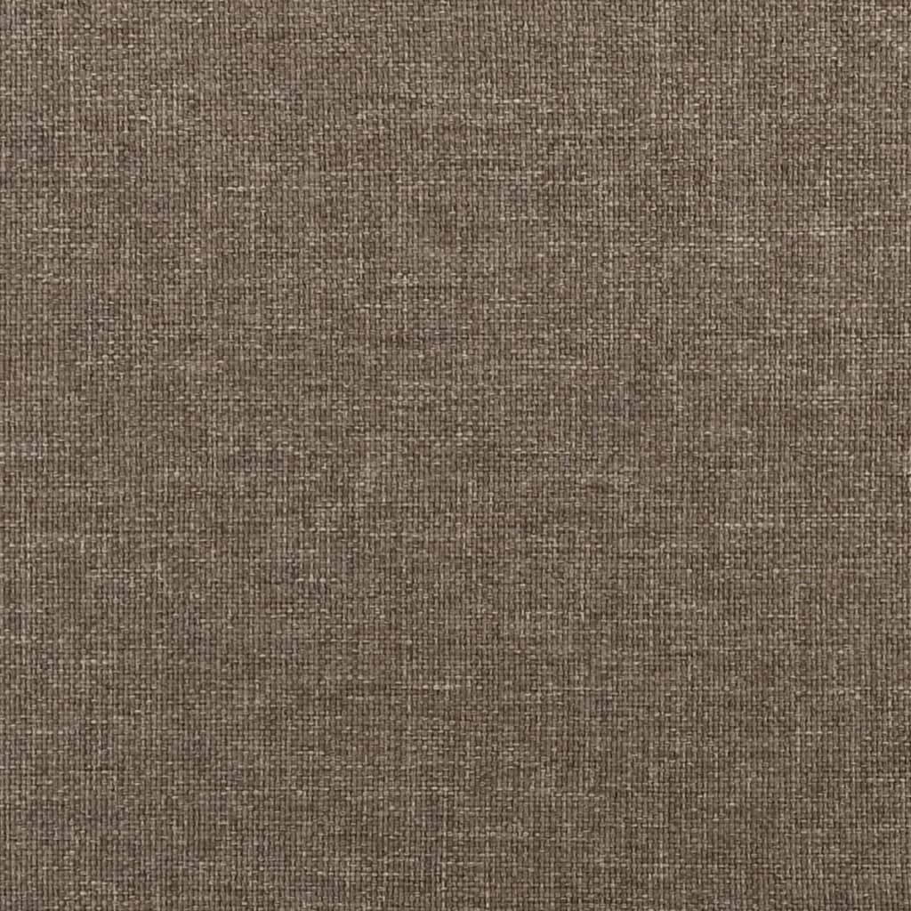 Klupa smeđesiva 100x30x30 cm od tkanine
