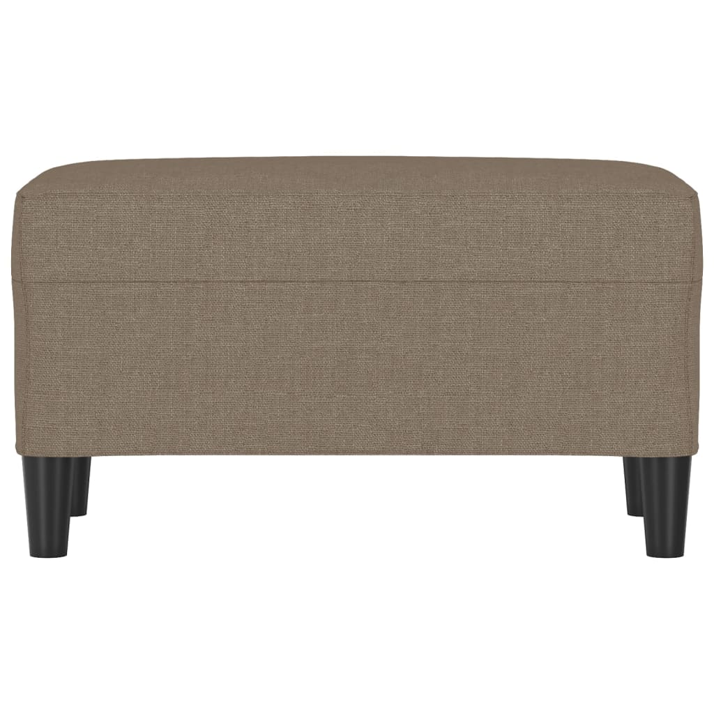 Klupa smeđesiva 70 x 35 x 41 cm od tkanine