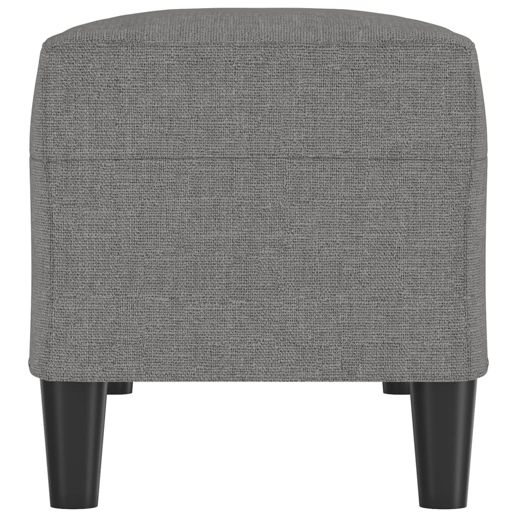 Klupa tamnosiva 100 x 35 x 41 cm od tkanine