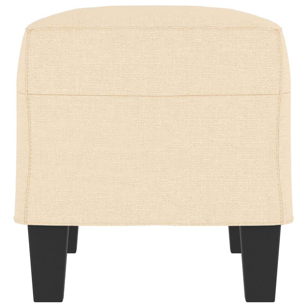 Klupa krem 70 x 35 x 41 cm od tkanine