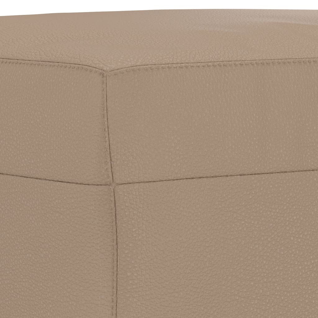 Klupa boja cappuccina 70 x 35 x 41 cm od umjetne kože