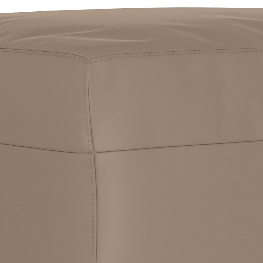 Klupa smeđesiva 100 x 35 x 41 cm od mikrovlakana