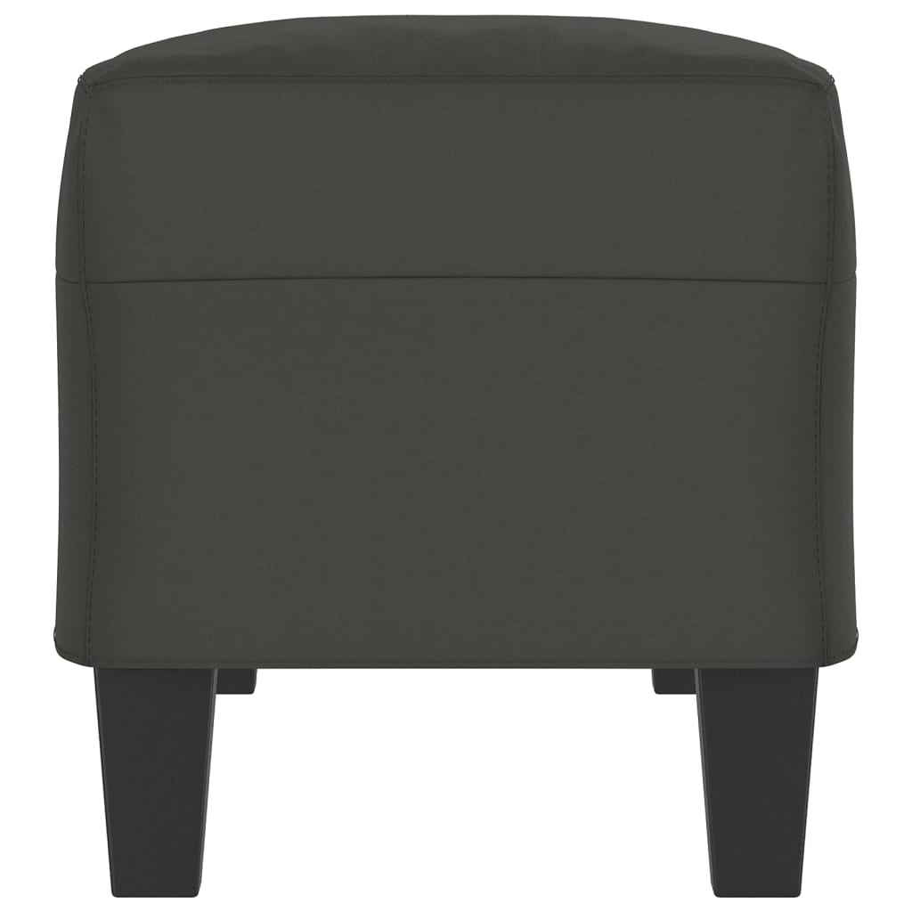 Klupa tamnosiva 100 x 35 x 41 cm od mikrovlakana