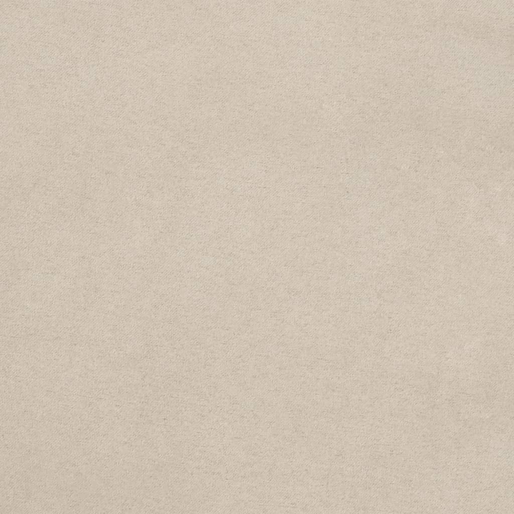 Klupa krem 100x35x41 cm od mikrovlakana