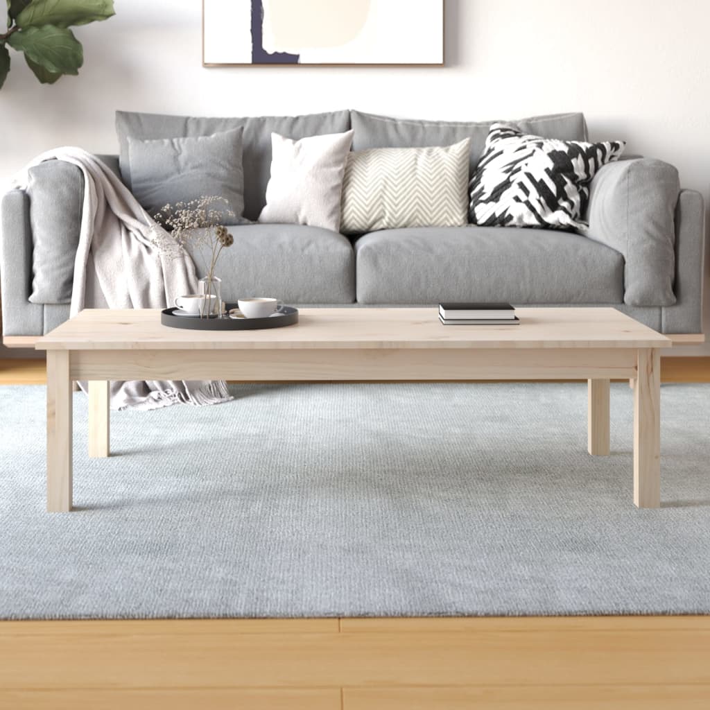 Stolić za kavu 110x50x30 cm od masivne borovine