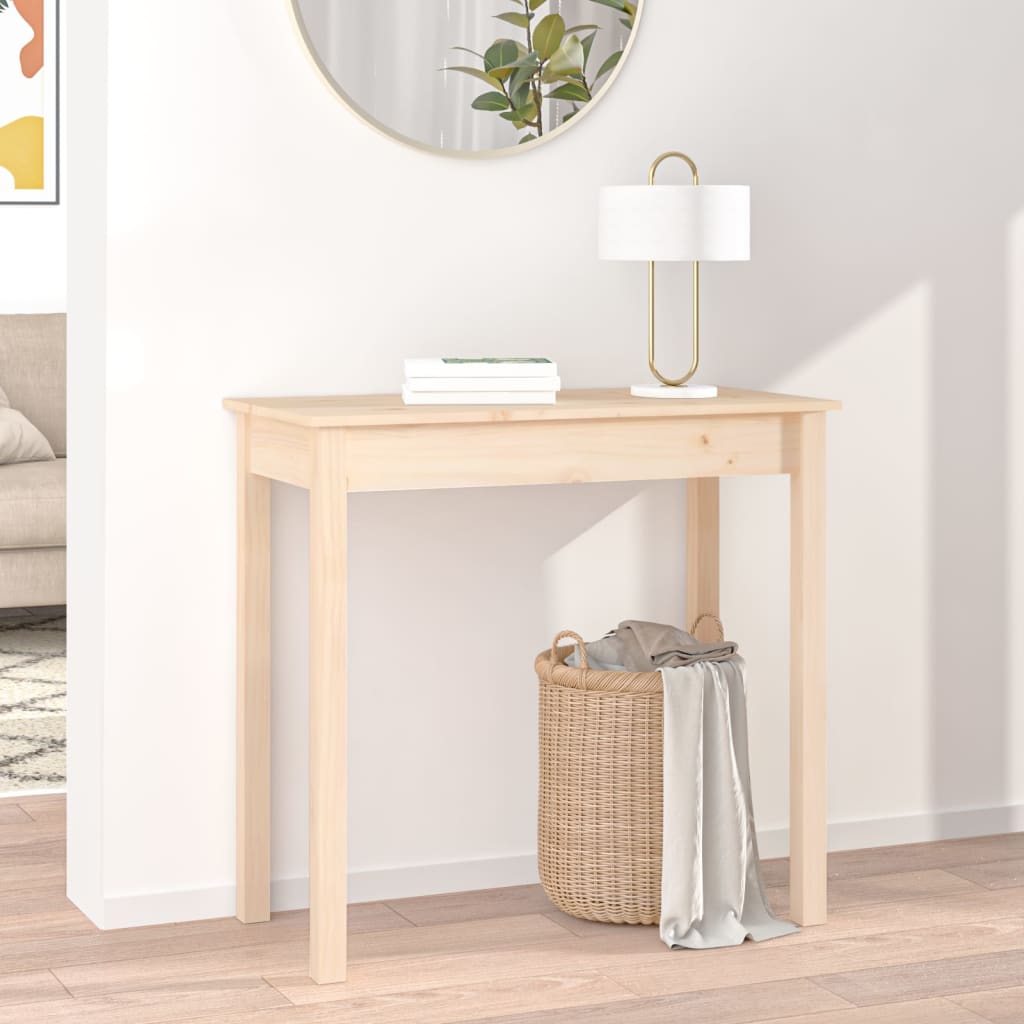 Konzolni stol 80 x 40 x 75 cm od masivne borovine