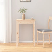 Blagovaonski stol 55 x 55 x 75 cm od masivne borovine