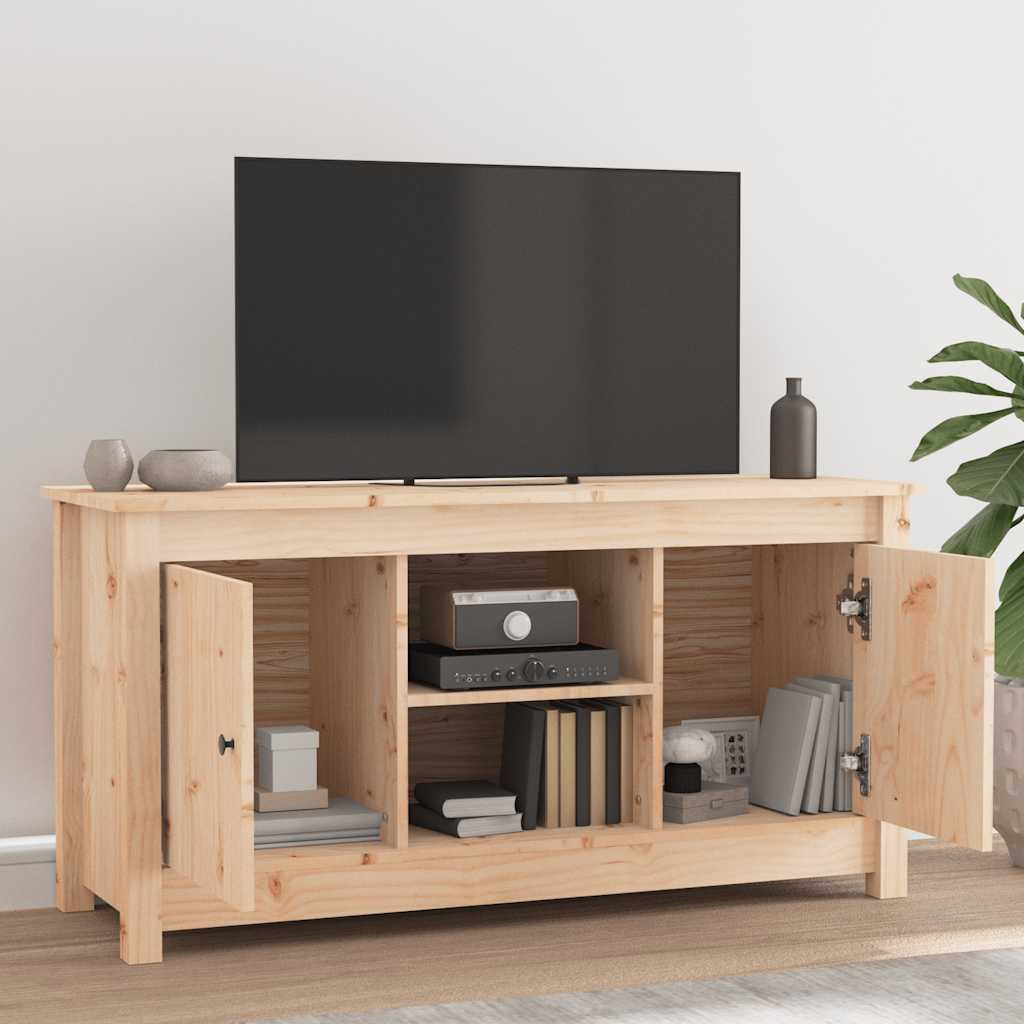 TV ormarić 103 x 36,5 x 52 cm od masivne borovine