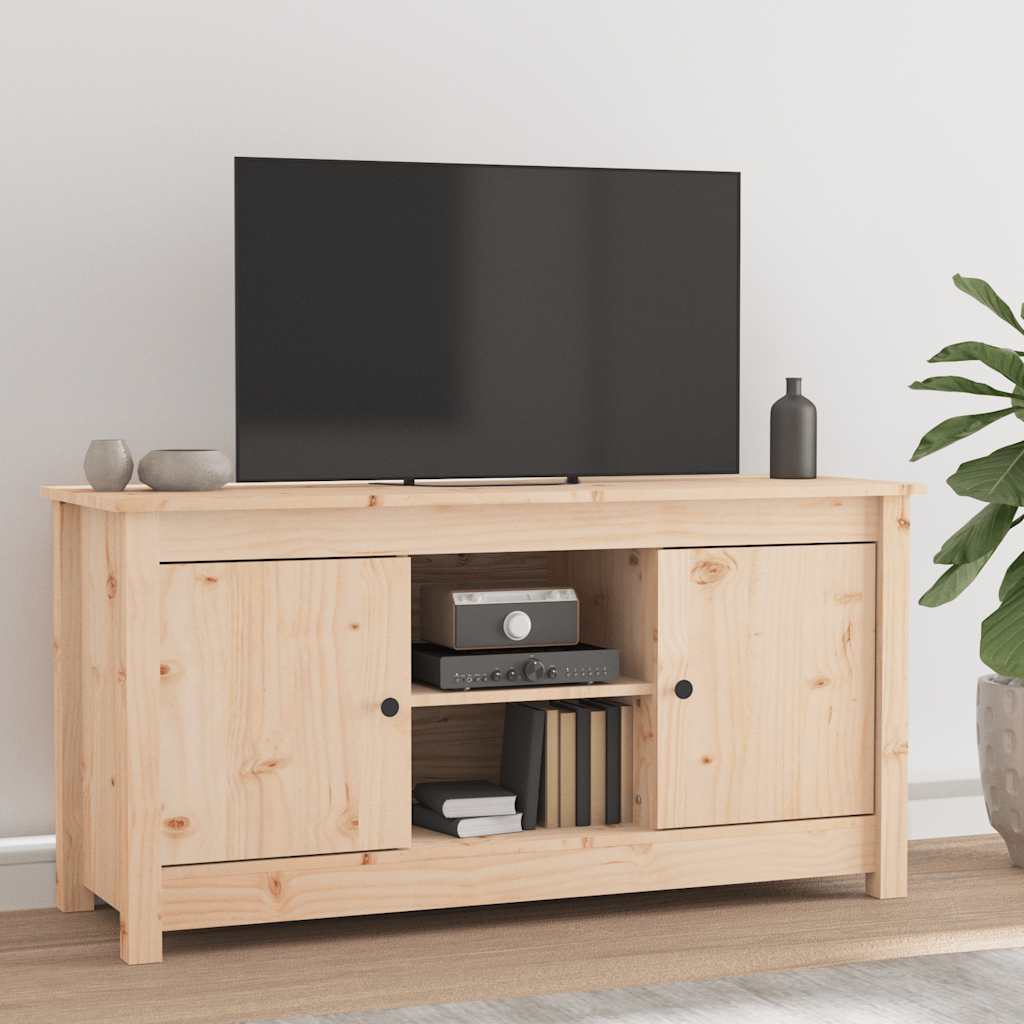 TV ormarić 103 x 36,5 x 52 cm od masivne borovine