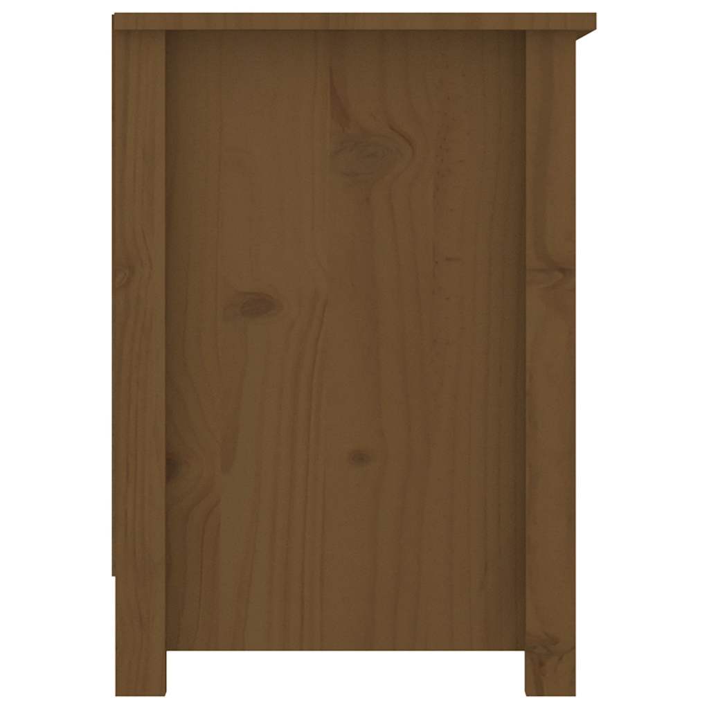 TV ormarić boja meda 103 x 36,5 x 52 cm od masivne borovine