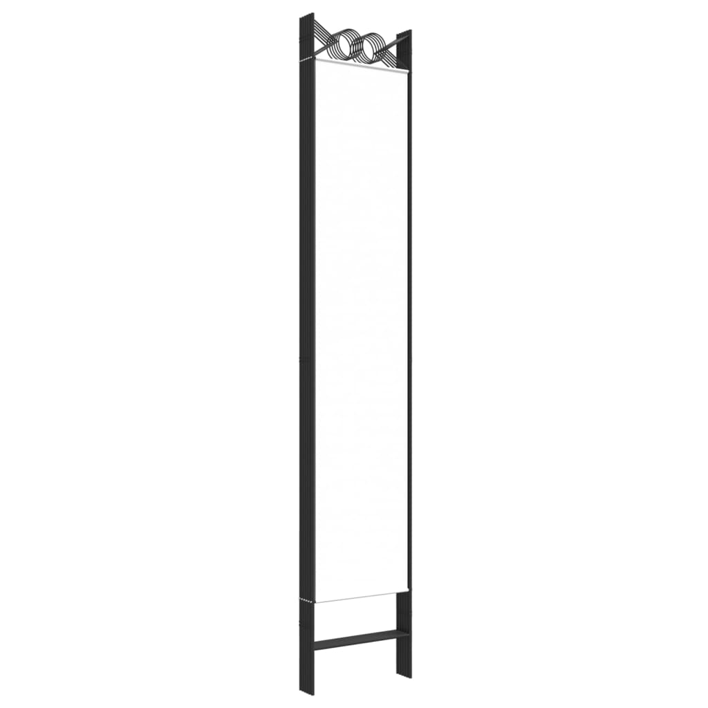 Sobna pregrada sa 6 panela bijela 240x220 cm od tkanine