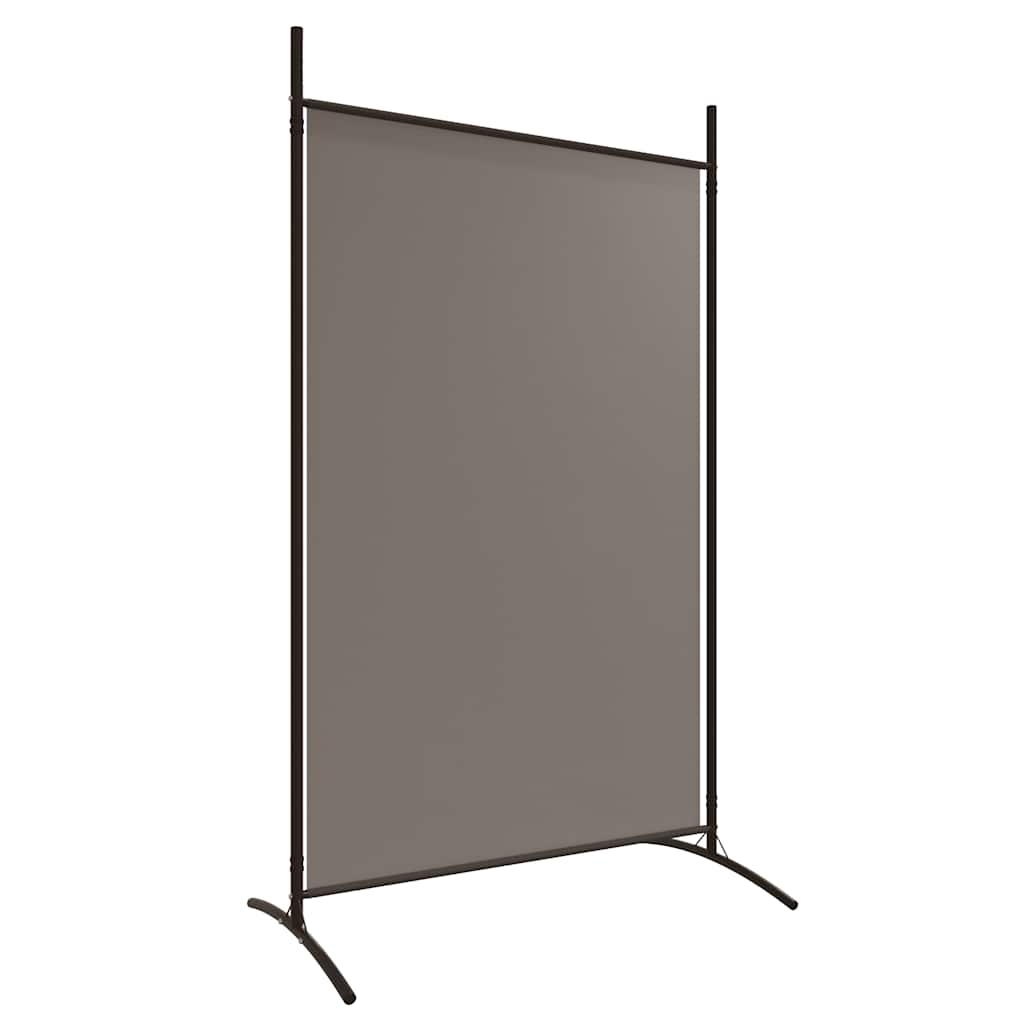 Sobna pregrada s 2 panela antracit 175 x 180 cm od tkanine