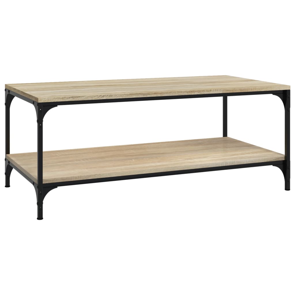 Stolić za kavu boja hrasta sonome 80x50x40 cm konstruirano drvo