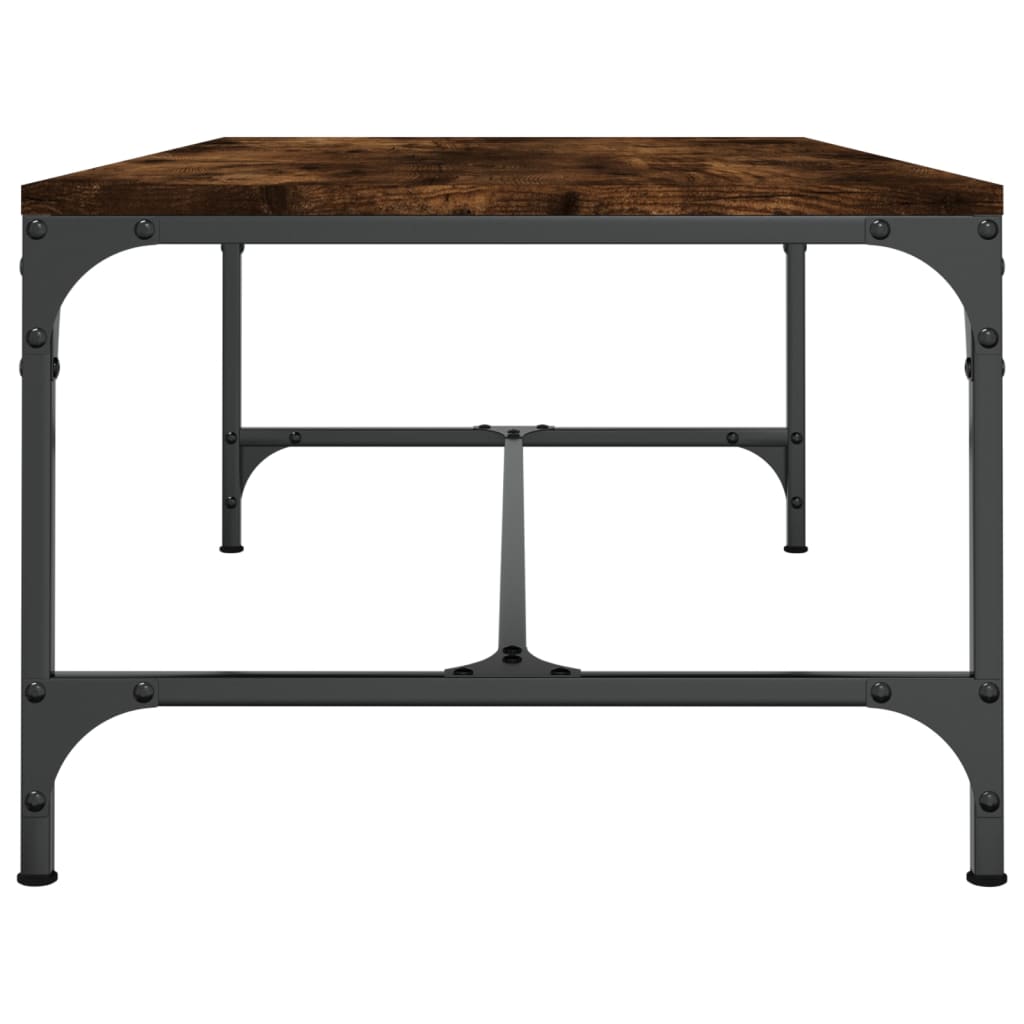Stolić za kavu boja hrasta 100 x 50 x 35 cm konstruirano drvo