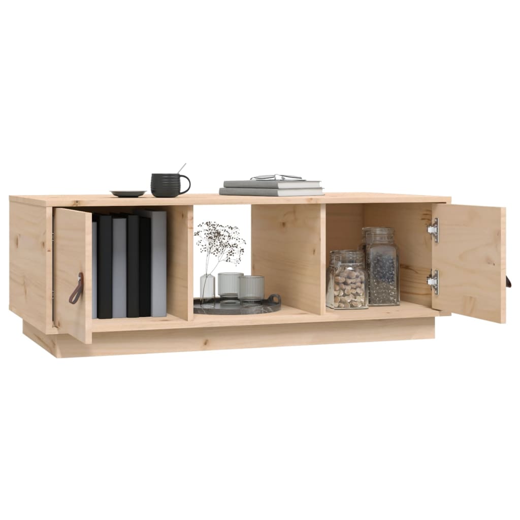 Stolić za kavu 100 x 50 x 35 cm od masivne borovine