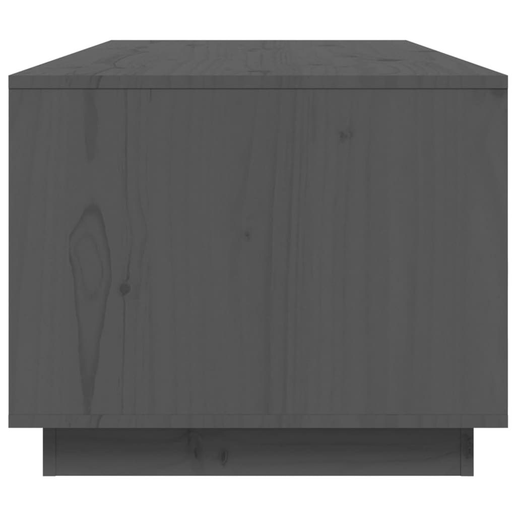 Stolić za kavu sivi 100 x 50 x 41 cm od masivne borovine