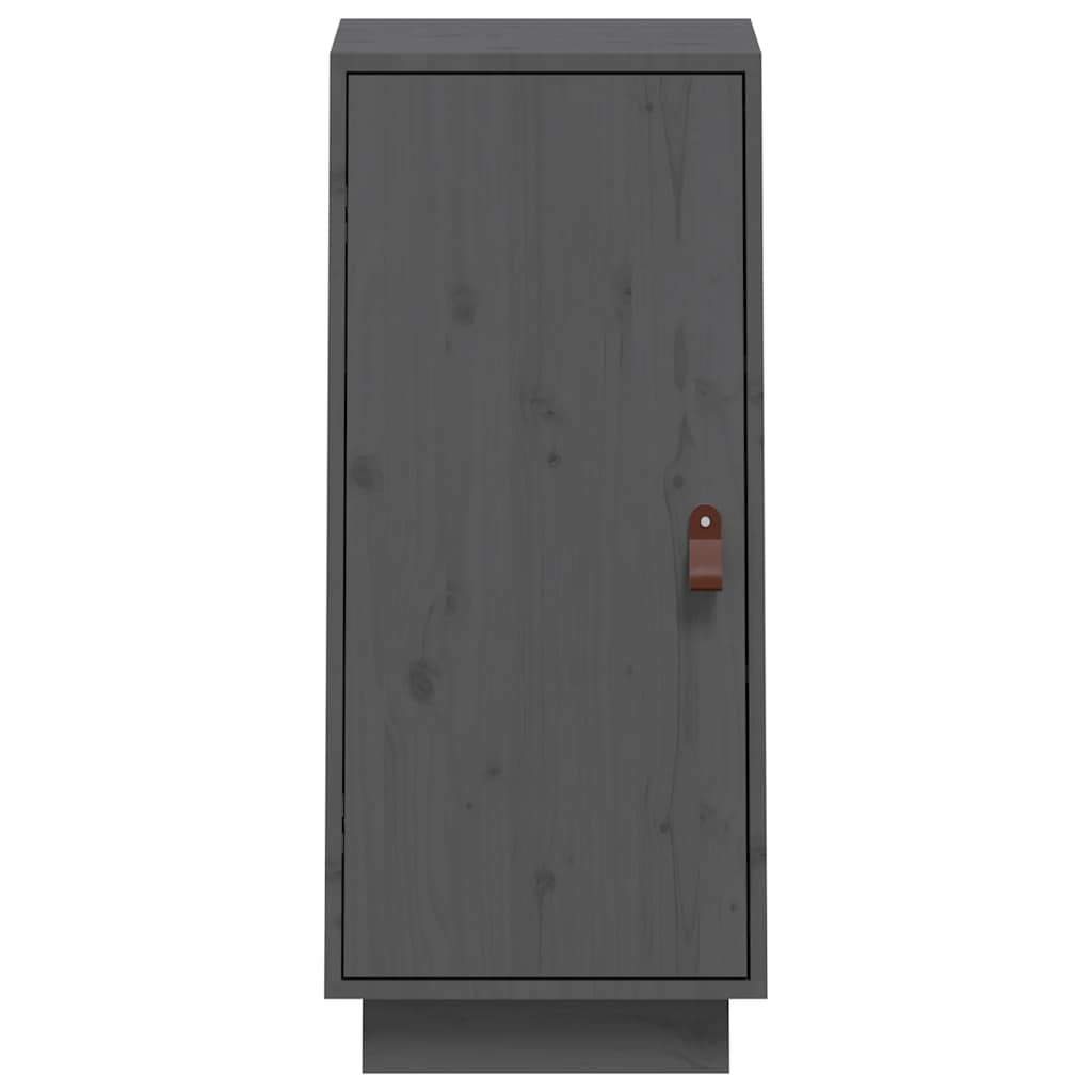 Komoda siva 34 x 40 x 75 cm od masivne borovine
