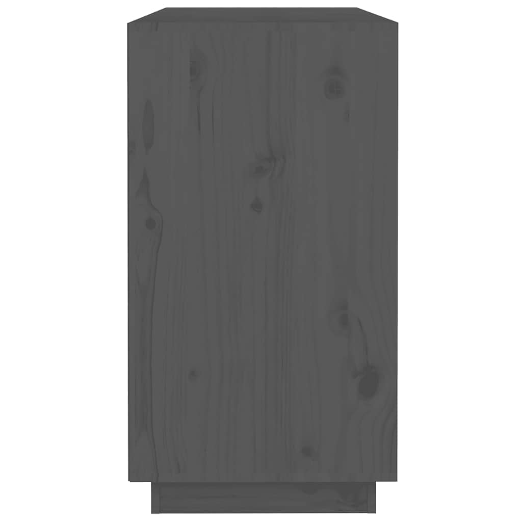 Komoda siva 100 x 40 x 75 cm od masivne borovine