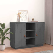 Komoda siva 100 x 40 x 75 cm od masivne borovine