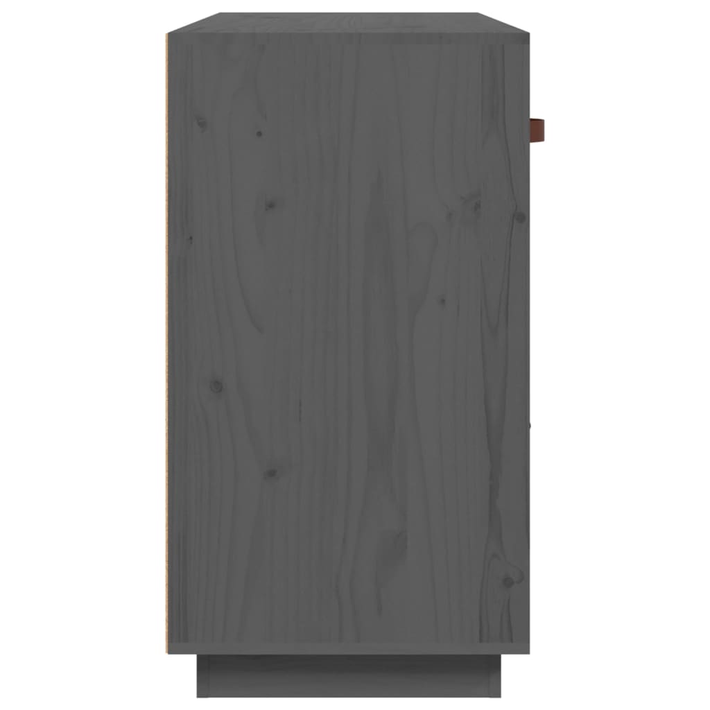 Komoda siva 100 x 40 x 75 cm od masivne borovine
