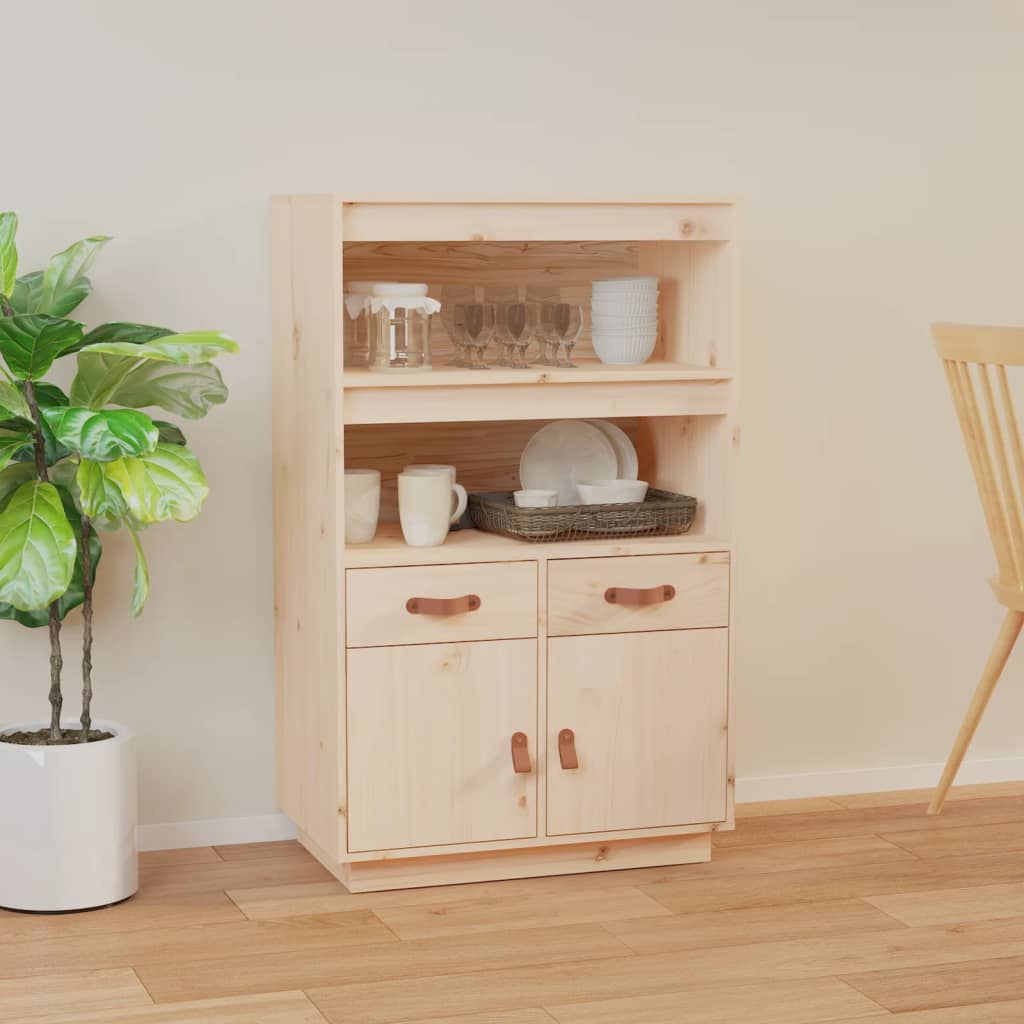 Visoka komoda 67 x 40 x 108,5 cm od masivne borovine
