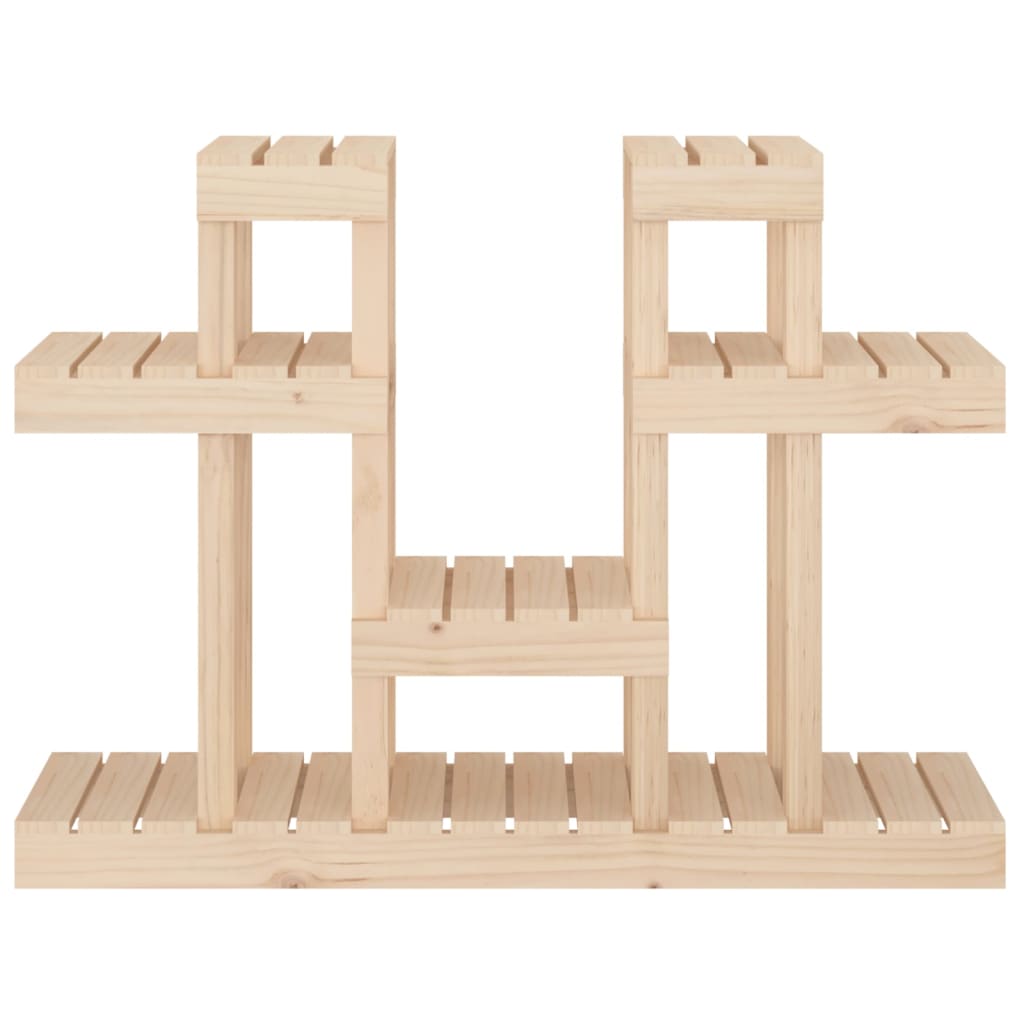 Stalak za biljke 104,5 x 25 x 77,5 cm od masivne borovine