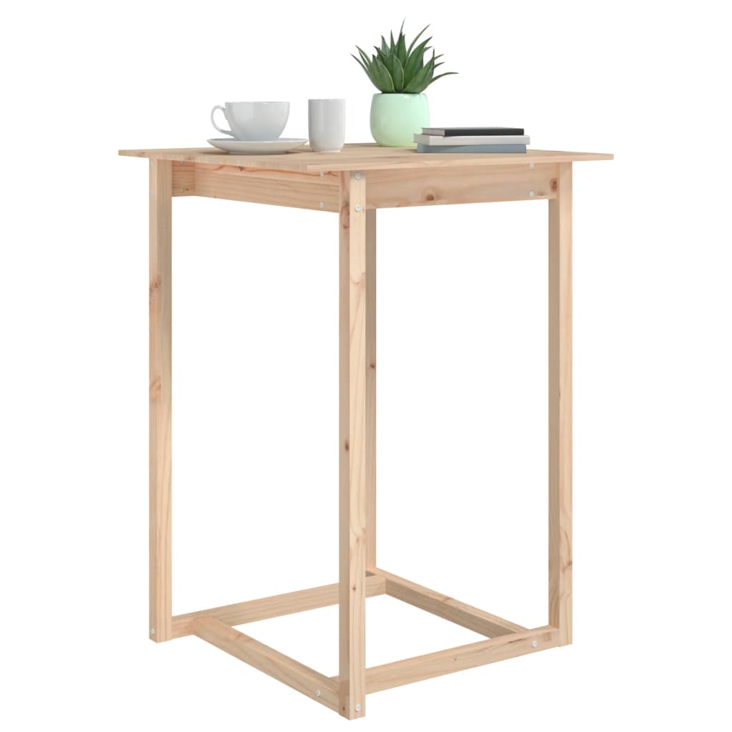 Barski stol 80 x 80 x 110 cm od masivne borovine