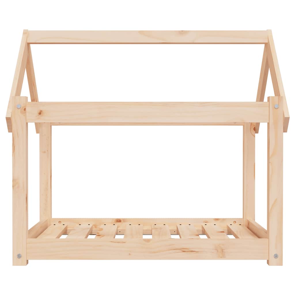 Krevet za pse 81x60x70 cm od masivne borovine
