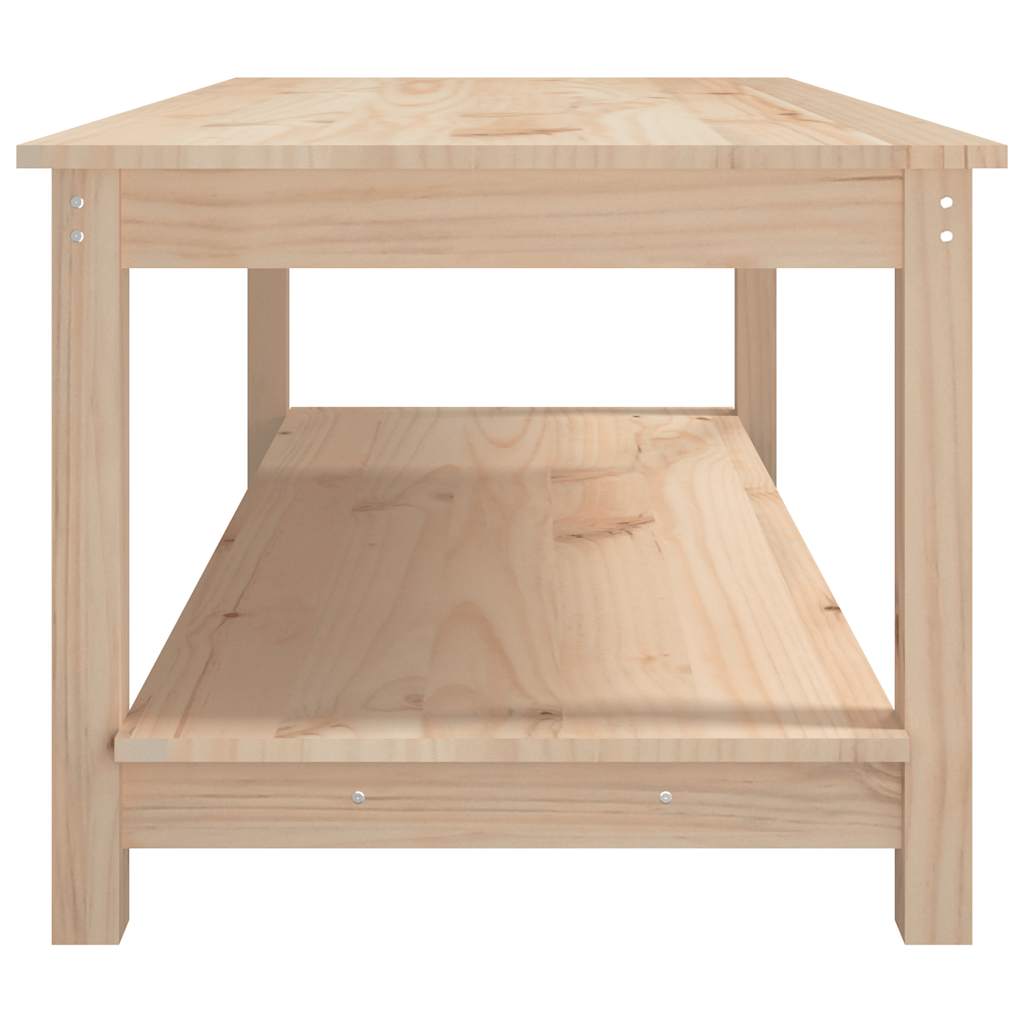 Stolić za kavu 110 x 55 x 45 cm od masivne borovine