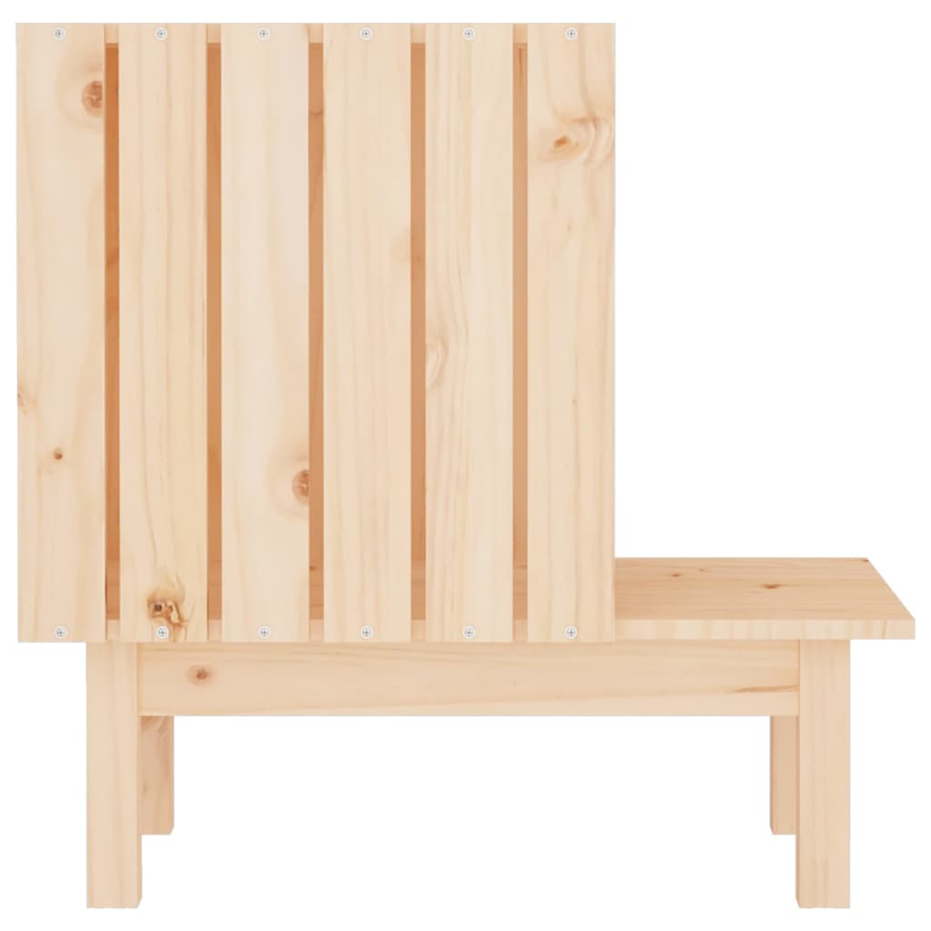 Kućica za mačke 60 x 36 x 60 cm od masivne borovine
