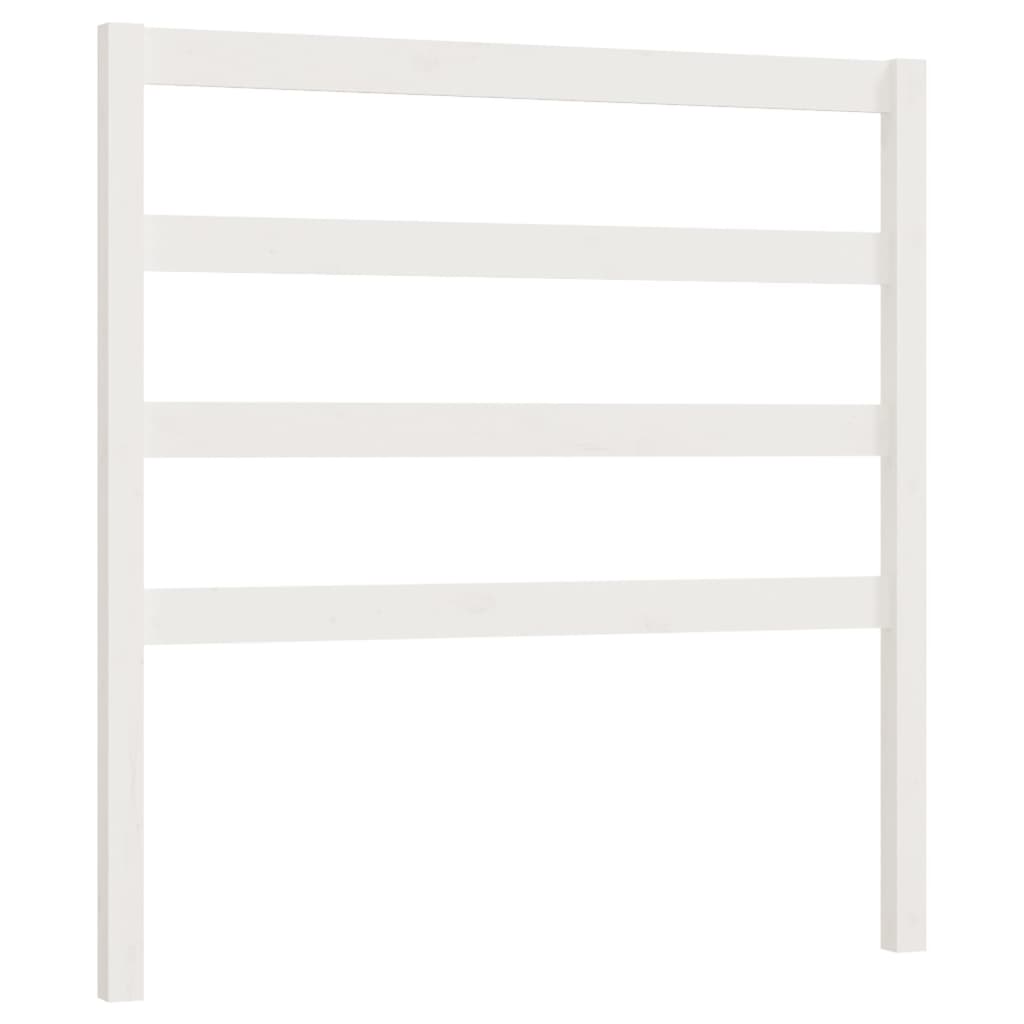 Dnevni ležaj na izvlačenje bijeli 2x(90x190)cm masivna borovina
