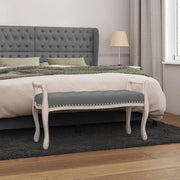 Klupa tamnosiva 110x45x60 cm od tkanine