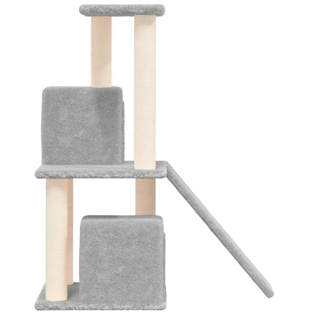 Penjalica za mačke sa stupovima za grebanje svjetlosiva 82 cm
