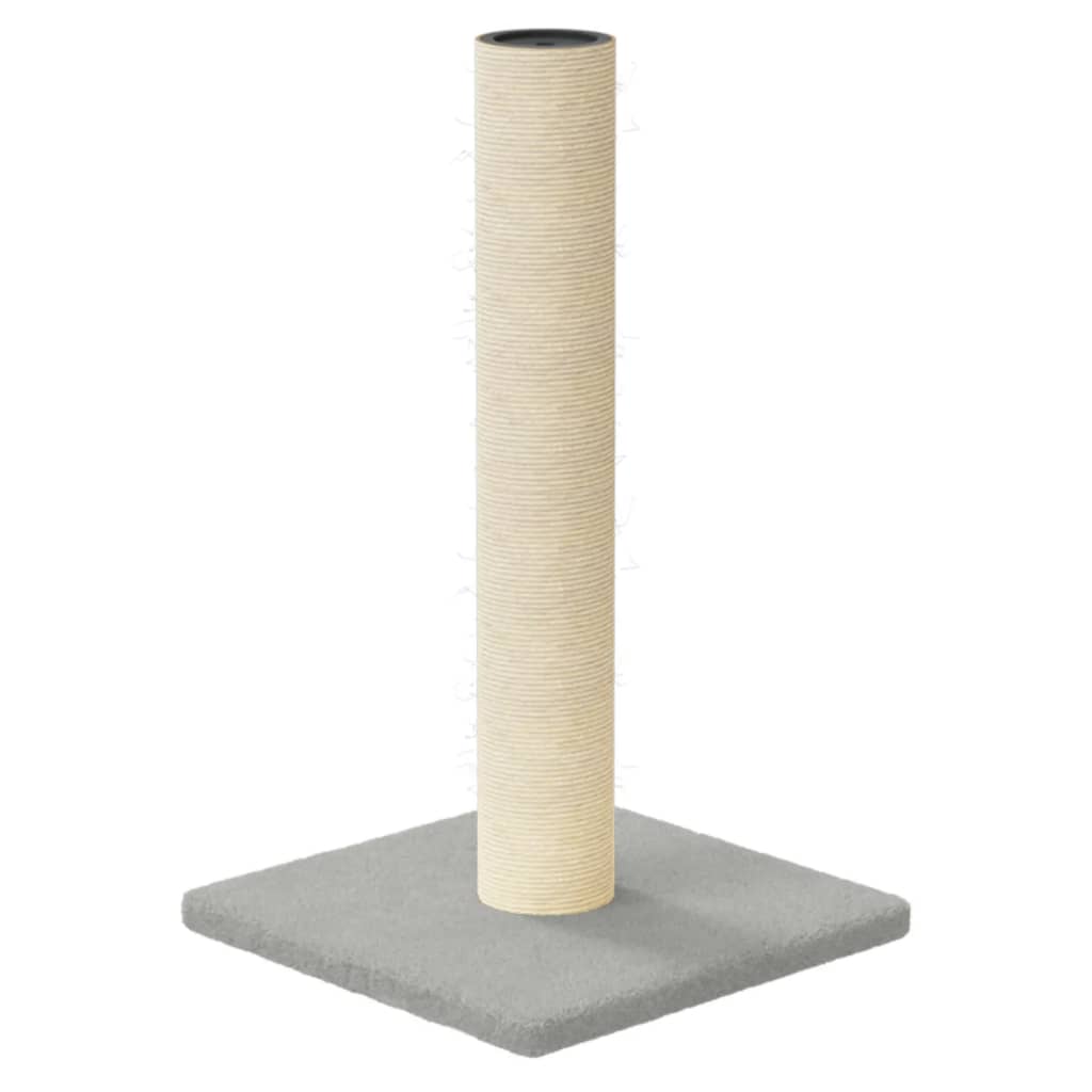Grebalica za mačke svjetlosiva 22 x 22 x 45 cm