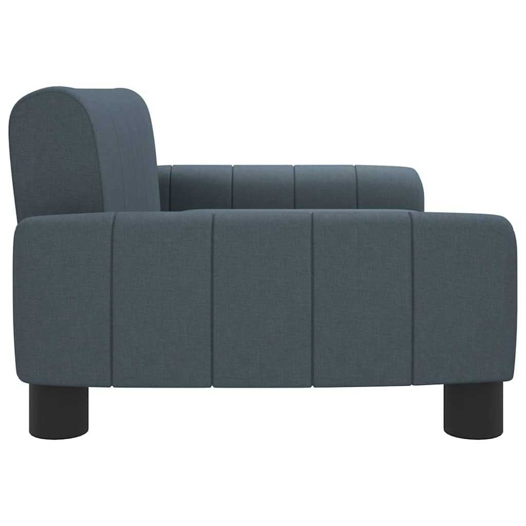 Krevet za pse tamnosivi 70 x 45 x 30 cm od tkanine