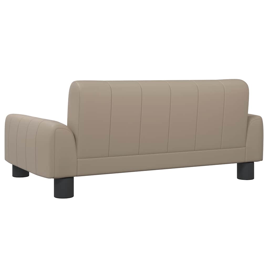 Krevet za pse cappuccina 70 x 45 x 30 cm od umjetne kože