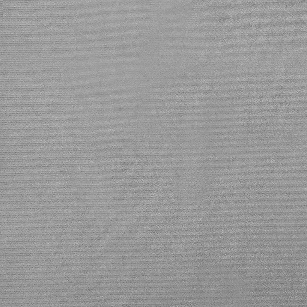 Krevet za pse svjetlosivi 80 x 45 x 30 cm baršunasti