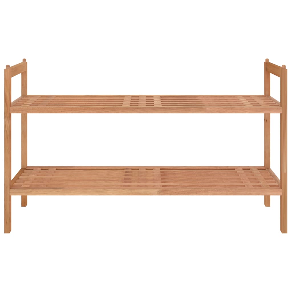 Stalak za cipele 69 x 27 x 41 cm od masivnog drva oraha