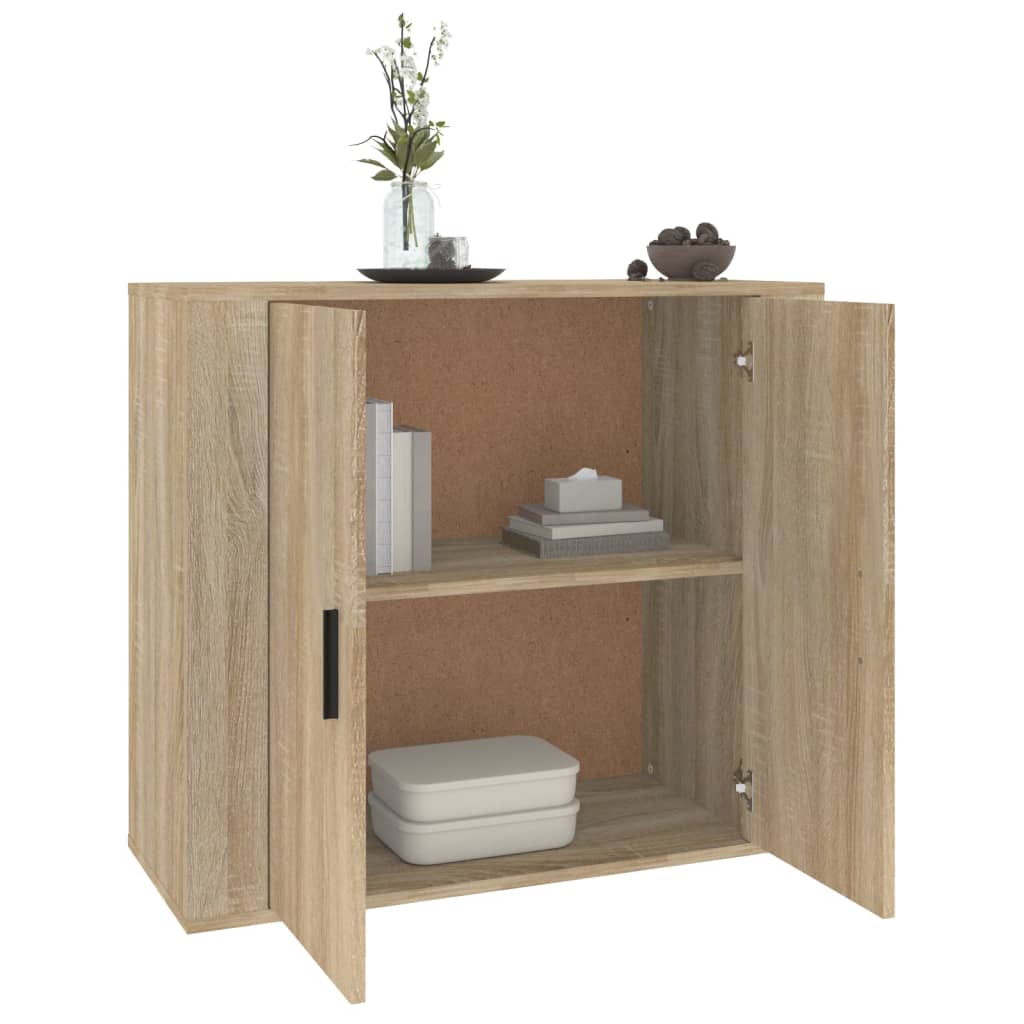 Komoda boja hrasta sonome 80 x 33 x 70 cm od konstruiranog drva