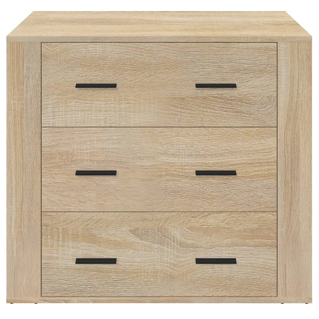 Komoda boja hrasta sonome 80 x 33 x 70 cm od konstruiranog drva