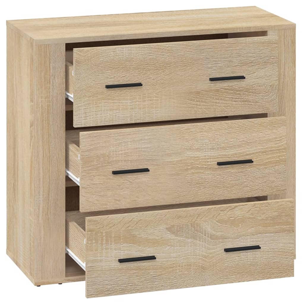 Komoda boja hrasta sonome 80 x 33 x 70 cm od konstruiranog drva