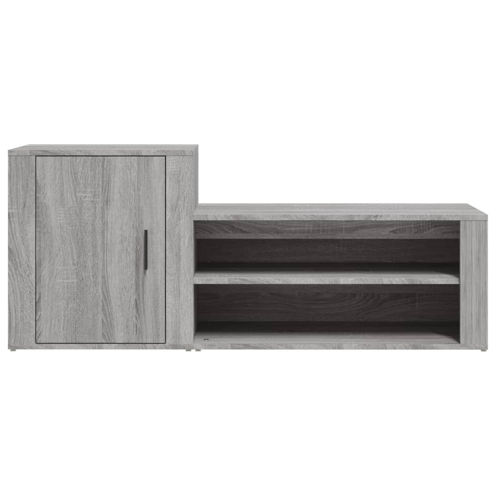Ormarić za cipele boja hrasta 130x35x54 cm konstruirano drvo