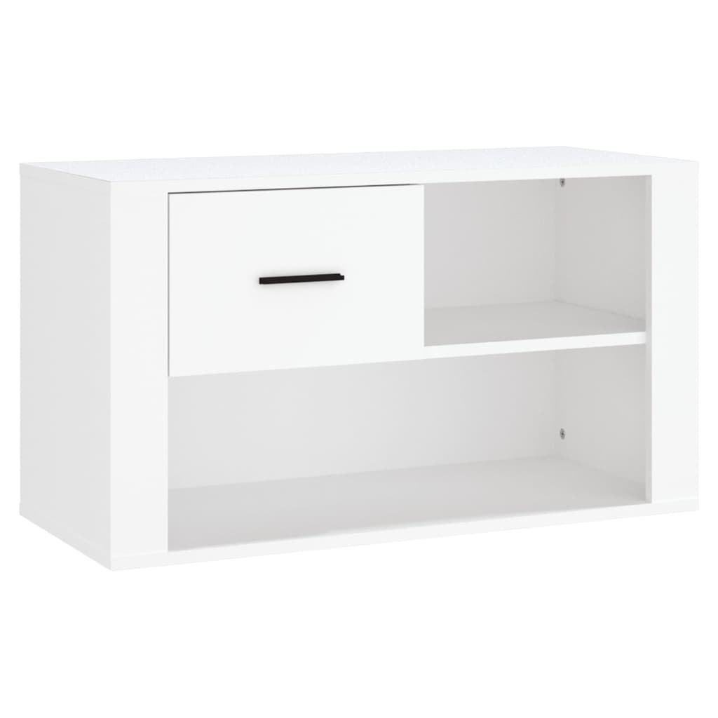 Ormarić za cipele bijeli 80 x 35 x 45 cm od konstruiranog drva